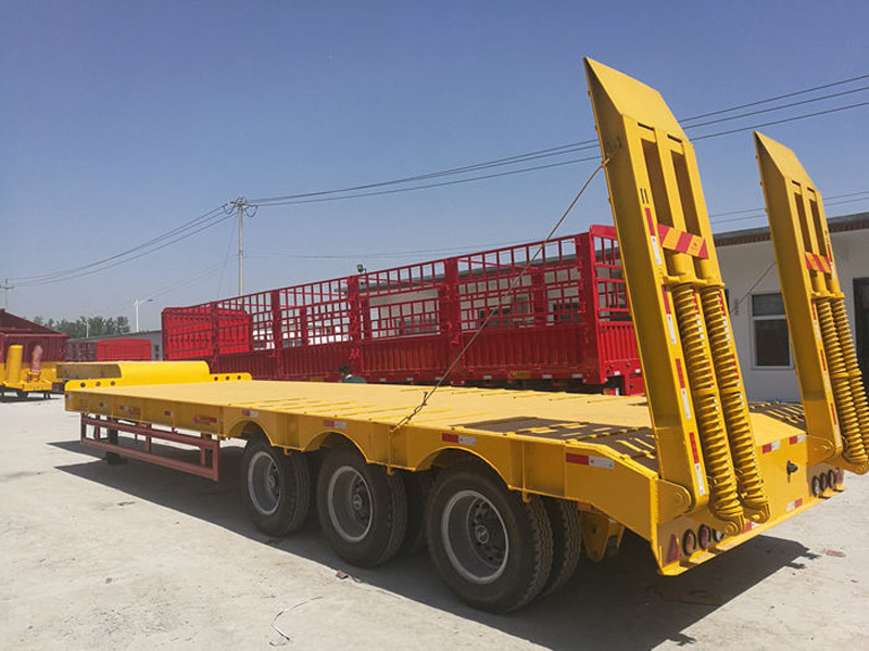 低平板半挂车的用途