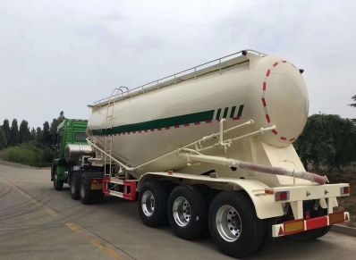 水泥罐车的管路系统以及工作原理